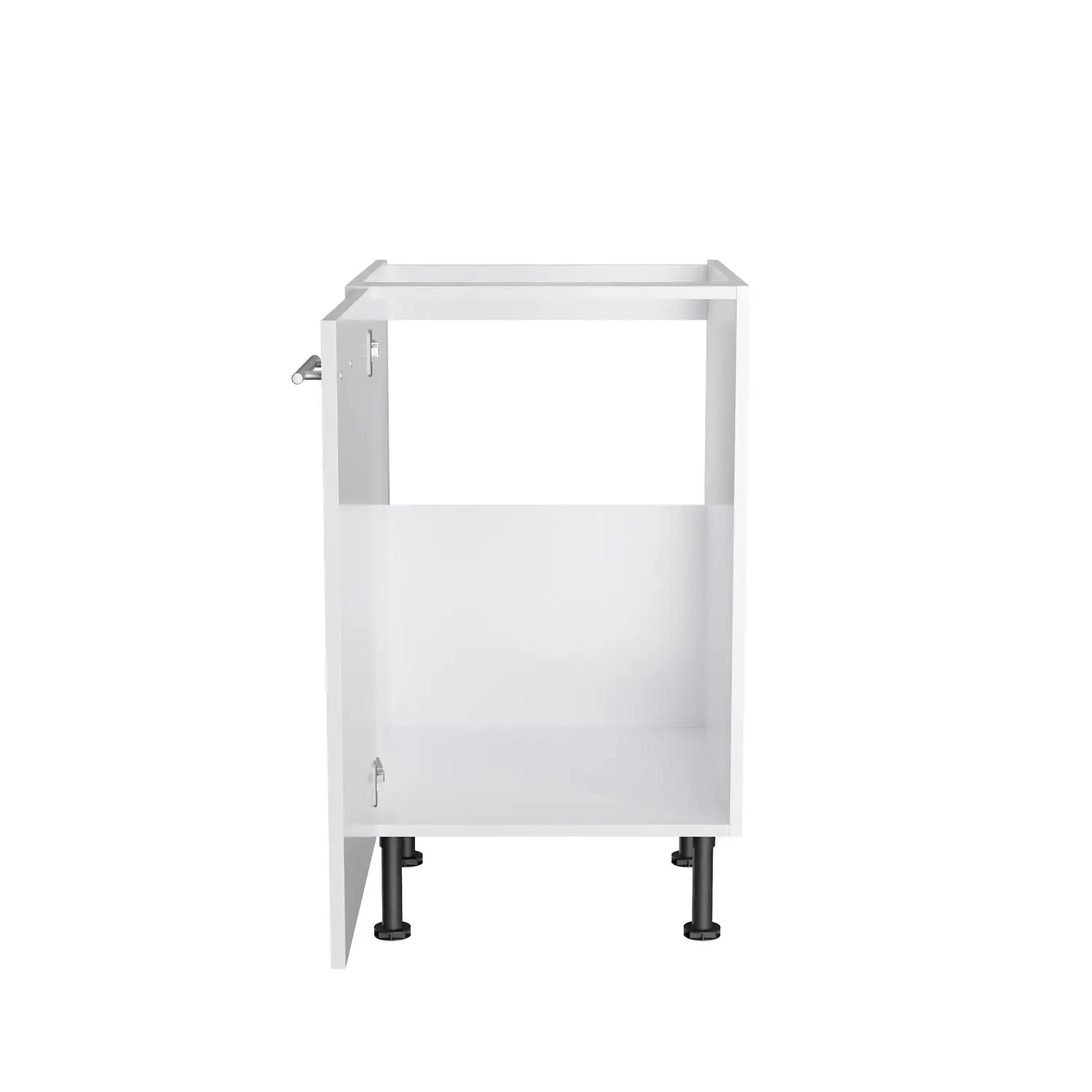 Spülenschrank OPTIFIT Rurik 50 cm Weiß Glanz