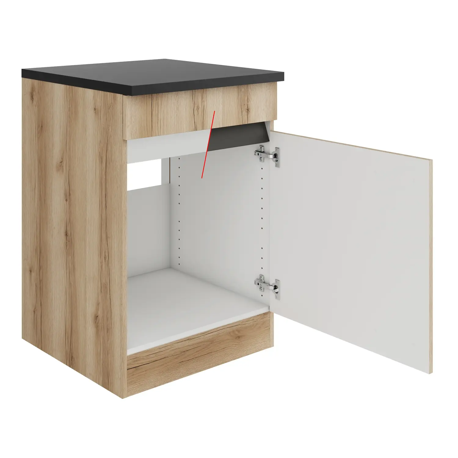 Spülenschrank OPTIFIT Kaya 60 cm Wildeiche