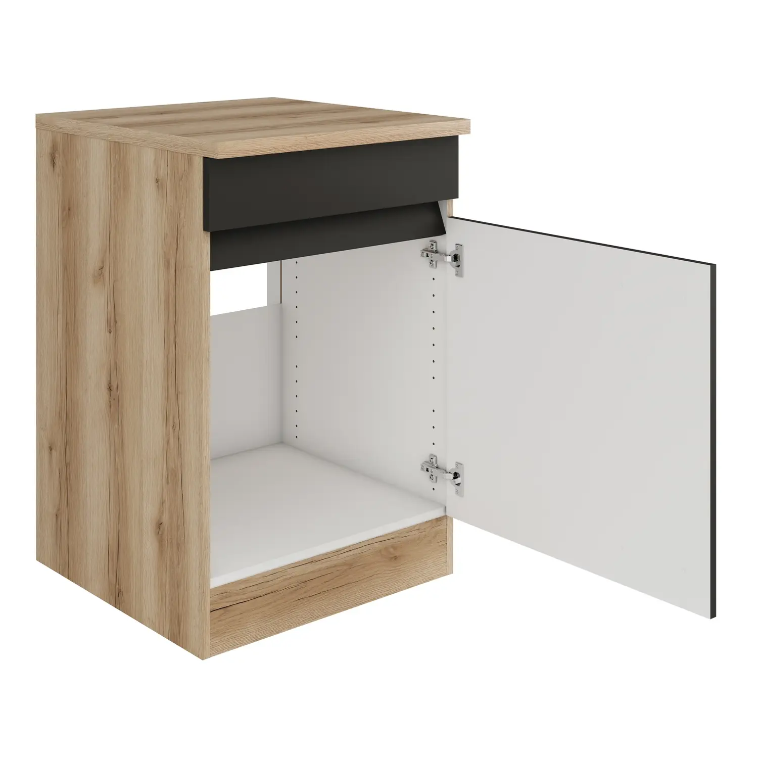 Spülenschrank OPTIFIT Noah 60 cm Anthrazit