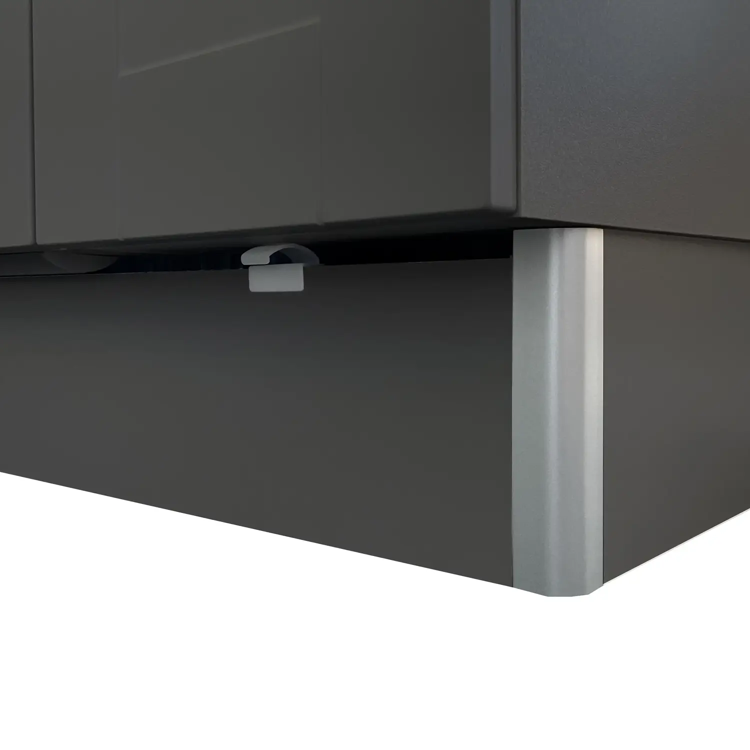 Sockelecke & Verbinder OPTIFIT 49 cm Anthrazit